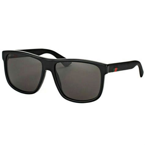 gucci gg0010s fashion sunglasses 58mm black grey|gucci havana sunglasses women.